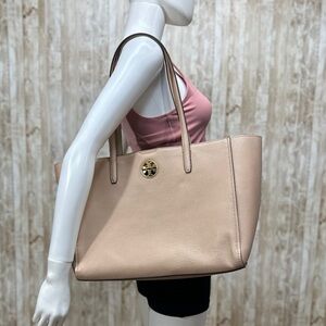 Tory Burch Pebbled Leather Tote
